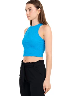 Top Tank Tejido Jacquard