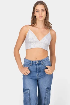 Top tirantes brillos