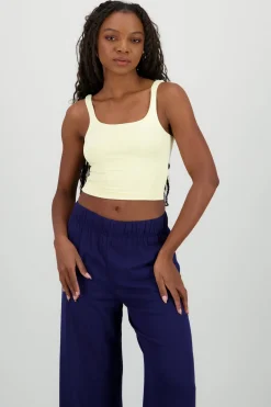 Top tirantes cuello redondo