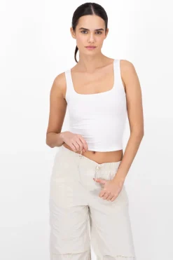 Top Tirantes Doble Tela