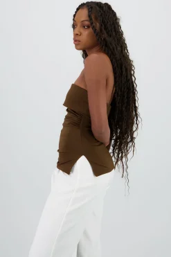 Top tubo con dobles escote Hypsters