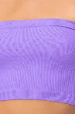 Top Tubo Elástico Acanalado