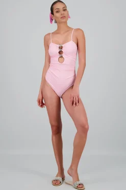 Traje de baño completo detalle estrellas