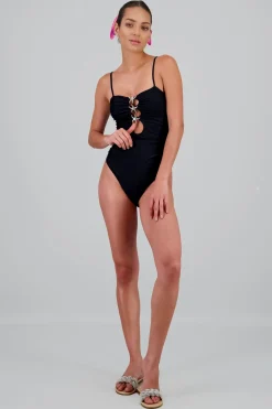 Traje de baño completo detalle estrellas