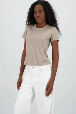 T-shirt manga corta cuello redondo