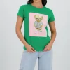 T-shirt oso detalle aplicacion