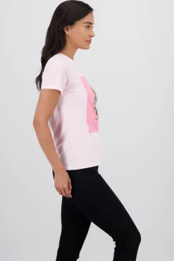 T-shirt oso detalle aplicacion