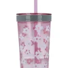 Vaso Flores Popote