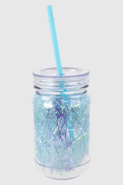 Vaso manija glitter 550ml