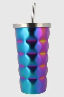 Vaso metalico tornasol 650ml