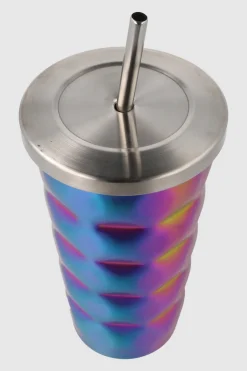 Vaso metalico tornasol 650ml