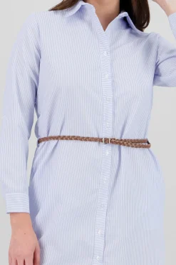 Vestido camisero detalle cinturon