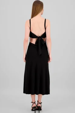 Vestido maxi ligero detalle espalda