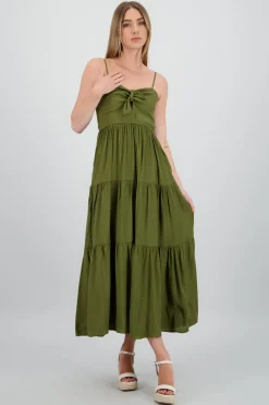 Vestido maxi tirantes