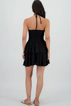 Vestido mini cutout olanes