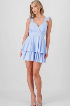 Vestido Tirantes Detalle Olanes