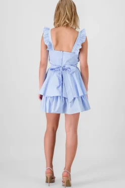 Vestido Tirantes Detalle Olanes